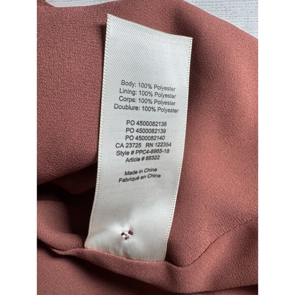 Aritzia Wilfred Effet Mini Dress Size XS BROWN - Picture 8 of 12